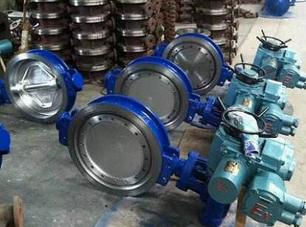 對夾式(shi)電動調節蝶(die)閥