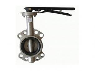 手動對夾蝶(die)閥