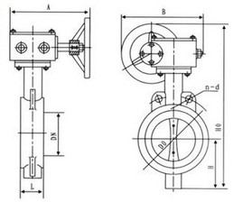 雙法蘭對(duì)夾軟密封蝶閥(fá)
