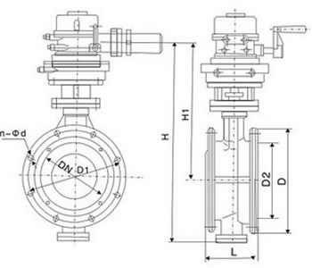 法蘭蝶(dié)閥,硬密封(fēng)蝶閥