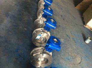 三(san)偏心法蘭式(shì)渦輪蝶閥